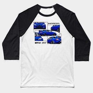 Impreza hawkeye WRX STI, JDM Baseball T-Shirt